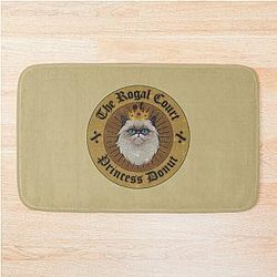 Princess Donut Dungeon Crawler Carl Logo Bath Mat
