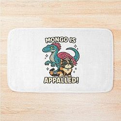 Mongo is Appalled Dungeon Crawler Carl Bath Mat