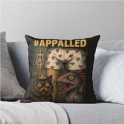 Dungeon Crawler Carl - Mongo is Appalled Throw Pillow
