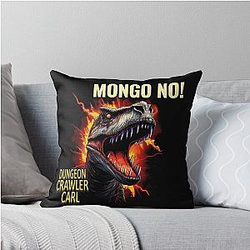 Dungeon Crawler Carl Mongo Throw Pillow