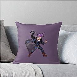 Katia Grim - Dungeon Crawler Throw Pillow