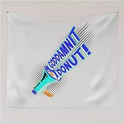 Dungeon Crawler Carl Blue Tapestry