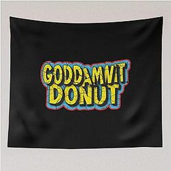 Goddamnit Donut Dungeon Crawler Tapestry