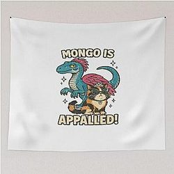 Mongo is Appalled Dungeon Crawler Carl Tapestry