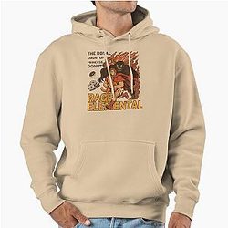 Rage Elemental Principess Donut Dungeon Crawler Pullover Hoodie