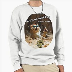 Dungeon Crawler Carl - This is an Outrage Pullover Sweatshirt