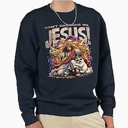Dungeon Crawler Carl Uzi Jesus Princess Donut Pullover Sweatshirt