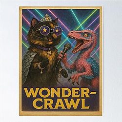 Dungeon Crawler Carl and Mongo Singing the Poster