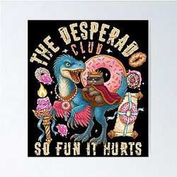 Desperado Club Vintage Princess Donut Mongo Dungeon Crawler Carl Poster