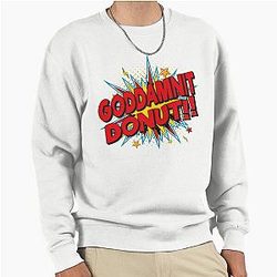 Dungeon Crawler Carl Donut Pullover Sweatshirt
