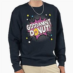 Dungeon Crawler Carl Donut Pullover Sweatshirt