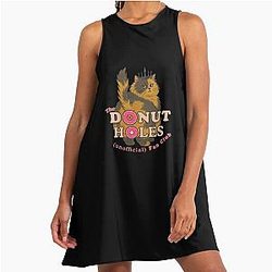Donut Holes Fan Club Dungeon Crawler Princess Posse A-Line Dress