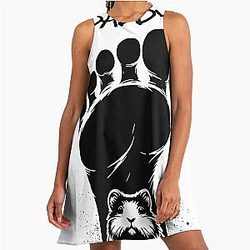 It's Time to Pay the Daddy Tax Carl A-Line Dress