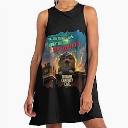 Dungeon Crawler Carl - Princess Donut has committed an atrocity a Line Dress