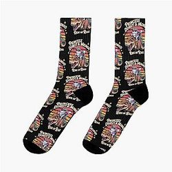 Princess Donut and Mongo Carl Socks