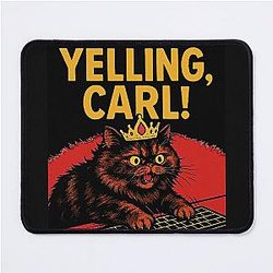 Dungeon Crawler Carl I Am Yelling Carl Mouse Pad