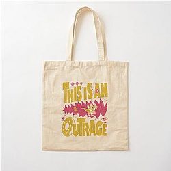 This Is An Outrage Dungeon Crawler Carl Cotton Tote Bag