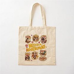 Dungeon Crawler Carl Stamps New Achievement Cotton Tote Bag