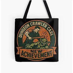 New Achievement Vintage Dungeon Crawler Carl Tote Bag