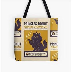 Princess Donut Grand Champion Achievement Design Dungeon Crawler Tote Bag