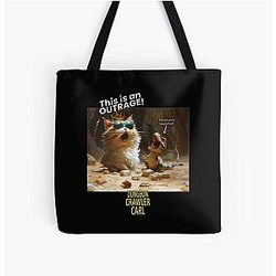 Dungeon Crawler Carl - This is an outrage! All Over Print Tote Bag