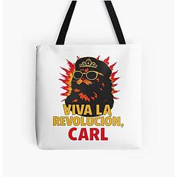 Dungeon Crawler Carl funny cat All Over Print Tote Bag