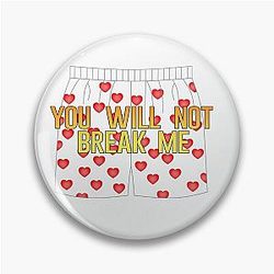 You will not break me Carl Pin