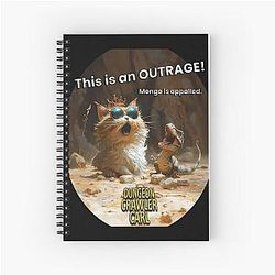 Dungeon Crawler Carl Spiral Notebook