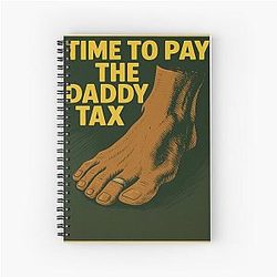 Dungeon Crawler Carl Time to Pay the Daddy Tax Spiral Notebook