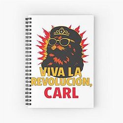 Dungeon Crawler Spiral Notebook Featuring Carl's Funny Cat 

(or 

Dungeon Crawler Notebook Featuring Carl the Funny Cat