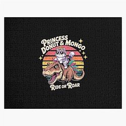 Princess Donut And Mongo Crawler Carl Jigsaw Puzzle