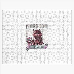 Retro Princess Donut Dungeon Crawler Book Lovers Jigsaw Puzzle