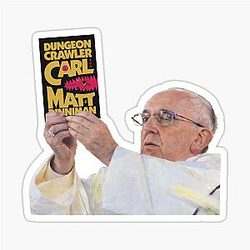Dungeon Crawler Carl and Mongo Sticker
