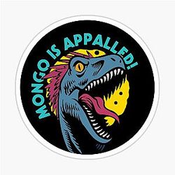 Mongo The Mongoliensis - Dungeon Crawler Inspired LitRPG Reading Gift - Matt Dinniman Sticker