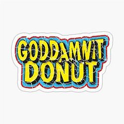 Donut Dungeon Carl Sticker