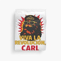 Dungeon Crawler Carl Cat Duvet Cover