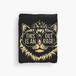 Dungeon Crawler Carl An Outrage Princess Donut and Mongo Duvet Cover
