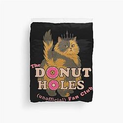 Donut Holes Fan Club Dungeon Crawler Princess Posse Duvet Cover