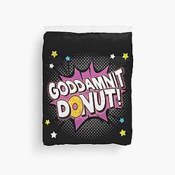 Dungeon Crawler Carl Donut Duvet Cover