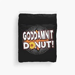 God damnit Donut Dungeon Crawler Carl Duvet Cover