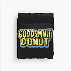 Goddamn Donut Dungeon Crawler Carl Duvet Cover