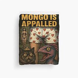 Dungeon Crawler Carl - Mongo is Appalled Duvet Cover
