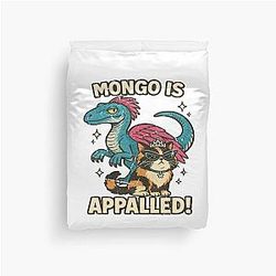 Mongo is Appalled! Dungeon Crawler Carl Duvet Cover