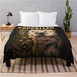 Dungeon Crawler Carl - Mongo is Appalled Throw Blanket becomes:

Dungeon Crawler Carl: Mongo is Appalled