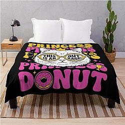 Dungeon Crawler Carl Book Reader, Princess Donut This Is An OUTRAGE Geeky Cat Lover Throw Blanket