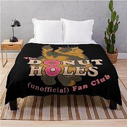 Donut Holes Fan Club Dungeon Crawler Princess Posse Throw Blanket