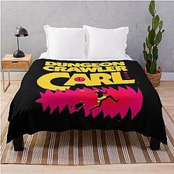 Dungeon Crawler Carl Throw Blanket  (no changes made)