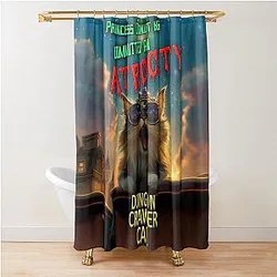 Dungeon Crawler Carl - Princess Donut has committed an atrocity Shower Curtain