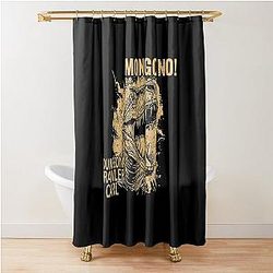 Mongo Dungeon Crawler Vintage 90s Shower Curtain