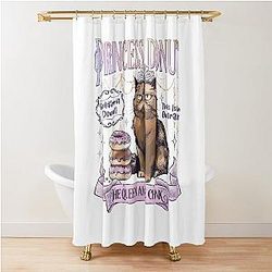 Princess Donut Dungeon Crawler Carl Fan Art Shower Curtain